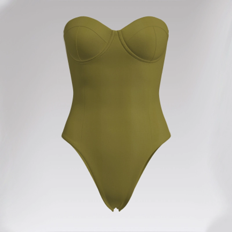 Outpace Bandeau Style One-Piece Swimsuit Type 4